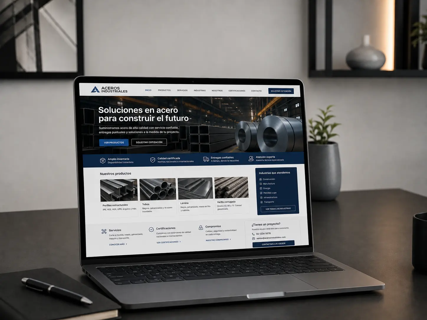 Sitio Web Profesional